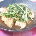 shinchu's cooksnap of when they made 簡単★水菜と鶏肉のしょうが焼き.