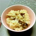 きゃおお's cooksnap of when they made 1時間で完成☆炊飯器で舞茸おこわ.
