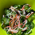 クック6U7INU☆'s cooksnap of when they made 胡瓜の酢の物.