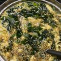 まーこパパ's cooksnap of when they made 焼肉屋さんの玉子スープ.