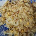 あゆかえり's cooksnap of when they made 簡単　ちくわチャーハン.