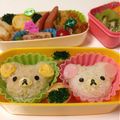 KM0242's cooksnap of when they made キャラ弁☆リラックマ♡.