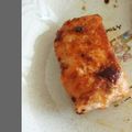 2catsnadog's cooksnap of when they made サーモンの味噌バターソテー♪.