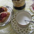 miyuki12's cooksnap of when they made 豆乳で、ベリーのクリーム！？.