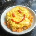 姉ぶた's cooksnap of when they made ♡卵がとろ～りオムライス♡.