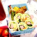 ふなここ's cooksnap of when they made ♡が可愛いお魚ソーセージのくるくるサンド.