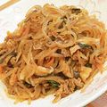ともりん0203's cooksnap of when they made キムチ、牛肉、韮、野菜のチャプチェ.