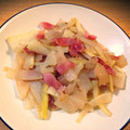 アマールカ's cooksnap of when they made 簡単★大根とベーコンのバター炒め.