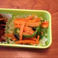 kashu652's cooksnap of when they made 子供も喜ぶ？人参とピーマン炒め.