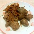 あおぴぃバーガー's cooksnap of when they made ♪レバーの生姜煮♪.