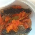 nanakiki's cooksnap of when they made 鯵でアクアパッツァ♪.