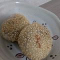 ｙｕａ＊ｍａｍ's cooksnap of when they made わかりやすいゴマ団子.