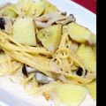 しろくろきじとら's cooksnap of when they made 【簡単•ヘルシー】味噌豆乳クリームパスタ.