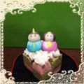 ばんばかあさん's cooksnap of when they made ひな祭り向け*ケーキみたいな和菓子*.