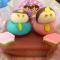 ばんばかあさん's cooksnap of when they made ひな祭り向け*ケーキみたいな和菓子*.