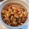 クックLZO3V1☆'s cooksnap of when they made おにぎりの具に！美味い！ベーコンおかか.
