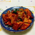 やーすやす's cooksnap of when they made 簡単に厚揚げのキムチ炒め.