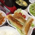 あすや〜ん's cooksnap of when they made ミニ☆ほうれん草春巻き.