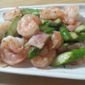ミンミィー's cooksnap of when they made 簡単☆海老とアスパラの塩炒め.