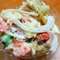 ひぃたんです's cooksnap of when they made 一手間かけて　カリカリベーコンのポテサラ.