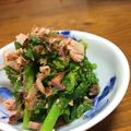 maasakob's cooksnap of when they made 菜の花のからし和え.