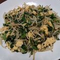 ひろむんじゃー's cooksnap of when they made もやしとニラの炒め物.