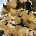chaton65's cooksnap of when they made ころころ大根の炒め煮.