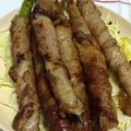 与田千映子's cooksnap of when they made 豚肉とごぼうの甘辛スティック♪.