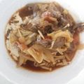 choco55's cooksnap of when they made ビーフストロガノフ風お鍋.