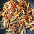 かずありママ's cooksnap of when they made たけのこの土佐煮風きんぴら.