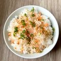 悠LOVE航's cooksnap of when they made 鮭ゴマご飯.