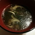 アリスの絵本's cooksnap of when they made ウェイパーですぐでき♫もずくスープ♫.