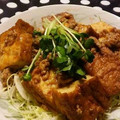 Akosua's cooksnap of when they made 厚揚げとひき肉の照り焼き♬.