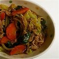 えみもこ☆'s cooksnap of when they made 簡単♪ピーマンと豚肉の生姜焼き風炒め.