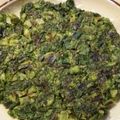 おっちょこめぐ's cooksnap of when they made 感動の味！！春菊とニラのチヂミ風.
