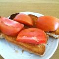 えり8eight's cooksnap of when they made 完熟トマトトースト.