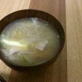そらてんママ's cooksnap of when they made 味噌バターラーメン風みそ汁.