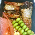 ゆのち♡'s cooksnap of when they made お弁当にちくわ、さつまあげをお好焼き味に.