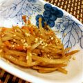 ほわいとりぼん's cooksnap of when they made めんつゆで簡単｡キンピラ.