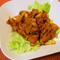nekoland's cooksnap of when they made 豚肉のケチャップ炒め.