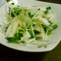 トマたろう's cooksnap of when they made 長いもとツナと貝割れのサラダ.