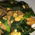 むるか's cooksnap of when they made 簡単☆鶏とほうれん草の卵炒め.