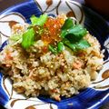 トトロお's cooksnap of when they made 秋鮭といくらでホッコリ釜飯~.