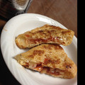 ぐーちゃん☆'s cooksnap of when they made 簡単もう一品♪油揚げの包み焼き(ピザ風).