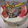 マメぽぽ's cooksnap of when they made 仮面ライダーガイム☆チョコプレート.