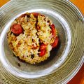 もえぴ♡'s cooksnap of when they made 簡単！パラパラ炒飯.