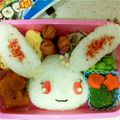 ヨシをん's cooksnap of when they made キャラ弁当☆ジュエルペット☆ルビー弁当.