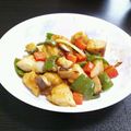 サクまる's cooksnap of when they made 鶏胸肉の中華炒め.