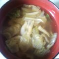 ハルとサスケ's cooksnap of when they made 超簡単♪白菜と肉団子のスープ.