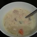 piroro17's cooksnap of when they made 舞茸と鶏肉のクリームスープ♪.